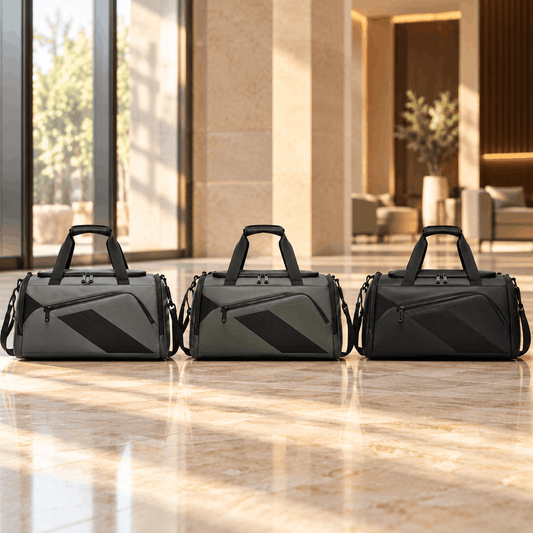 Multi-Compartment Travel Duffel Bag