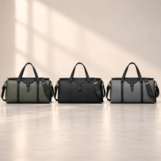 Premium Structured Travel Duffel Bag