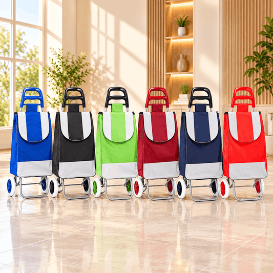 Holiday Foldable Shopping Trolley Bag