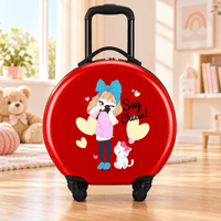 Kids Say Cheese Printed Hard-Shell Trolley Bag