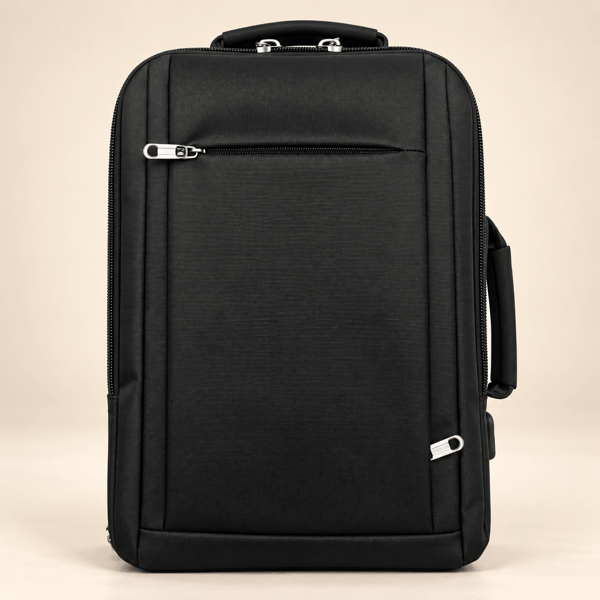 Premium Black Soft Travel Trolley Bag