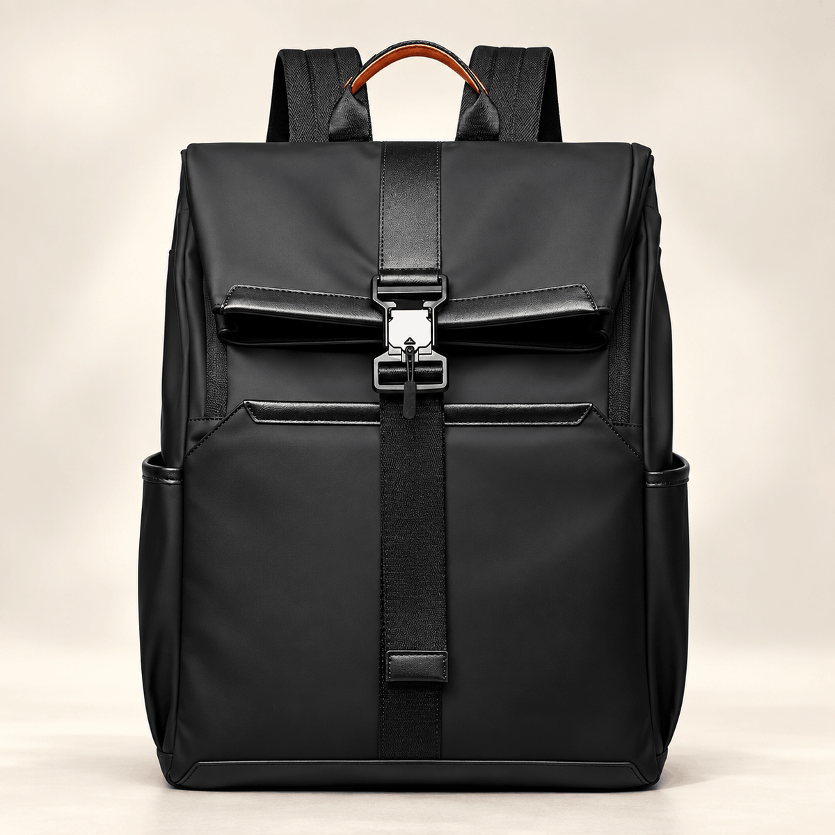 Premium Urban Buckle Laptop Backpack