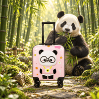 Cartoon Printed Trolley Suitcase