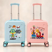 Cartoon Printed Trolley Suitcase