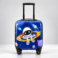 Cartoon Printed Trolley Suitcase