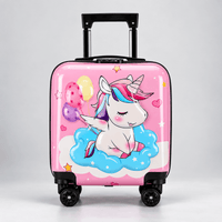 Cartoon Printed Trolley Suitcase