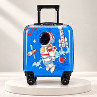 Cartoon Printed Trolley Suitcase