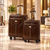Holiday PU1055 Premium 2-Piece Trolley Luggage Set