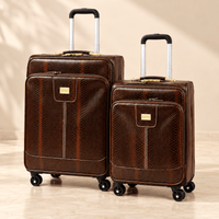 Holiday PU1055 Premium 2-Piece Trolley Luggage Set