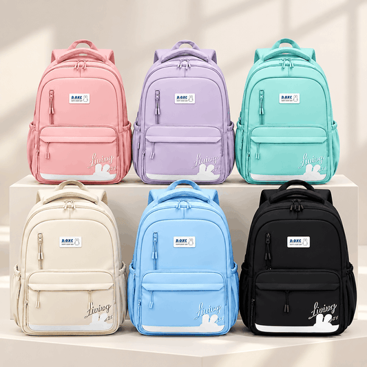 Premium Multi-Color School Backpack