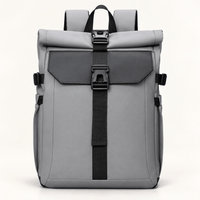 Premium Roll-Top Laptop Backpack