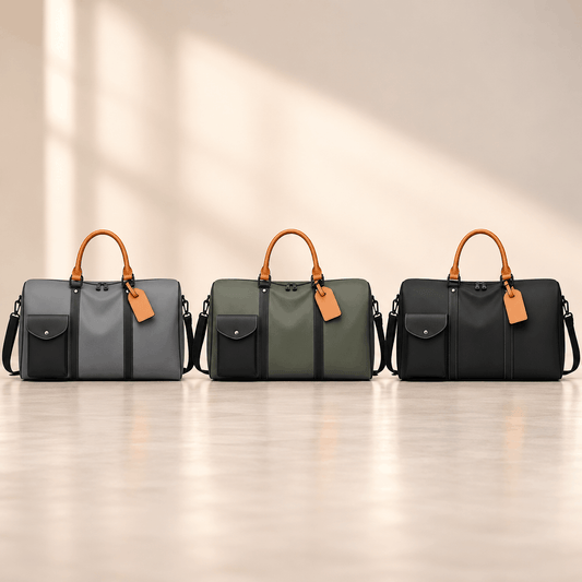 Premium Structured Travel Duffel Bag
