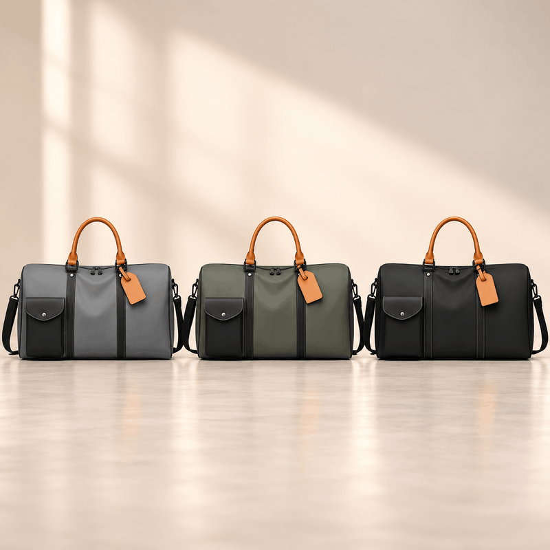 Premium Structured Travel Duffel Bag