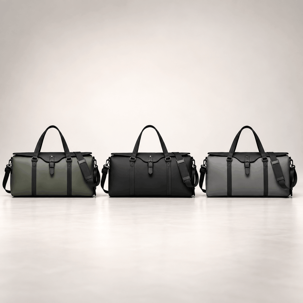 Premium Structured Travel Duffel Bag
