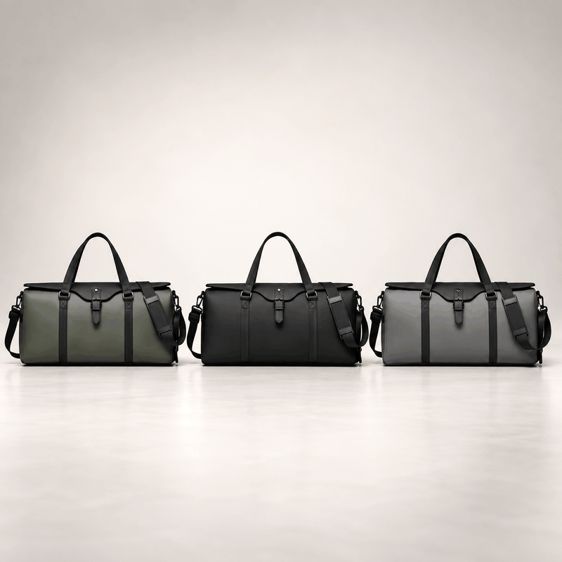 Premium Structured Travel Duffel Bag