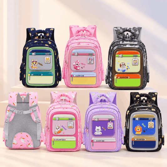 Kids Fashion Multi-Compartment Backpack