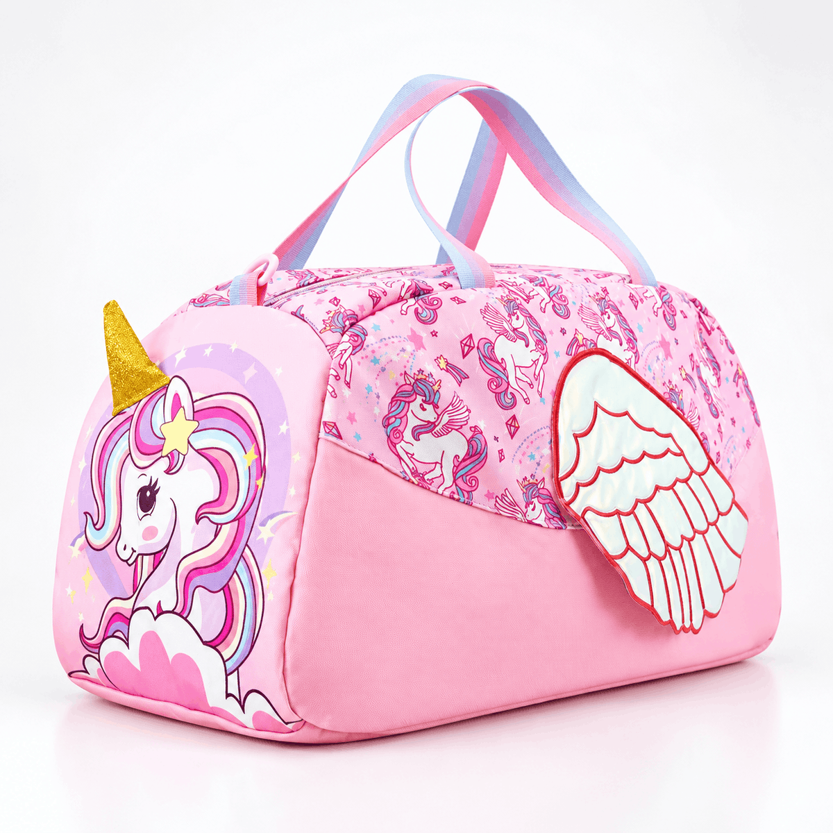Pink Unicorn Kids Picnic Bag