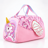 Pink Unicorn Kids Picnic Bag