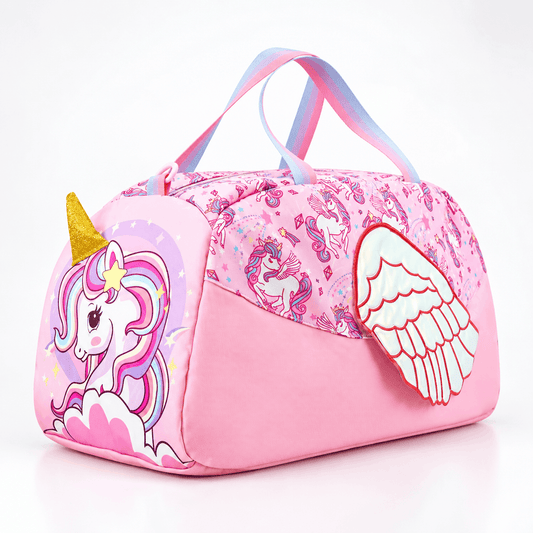 Pink Unicorn Kids Picnic Bag
