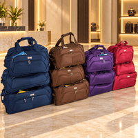 Soft-Sided Rolling Duffel Travel Bag Set