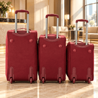 Soft-Sided Rolling Duffel Travel Bag Set